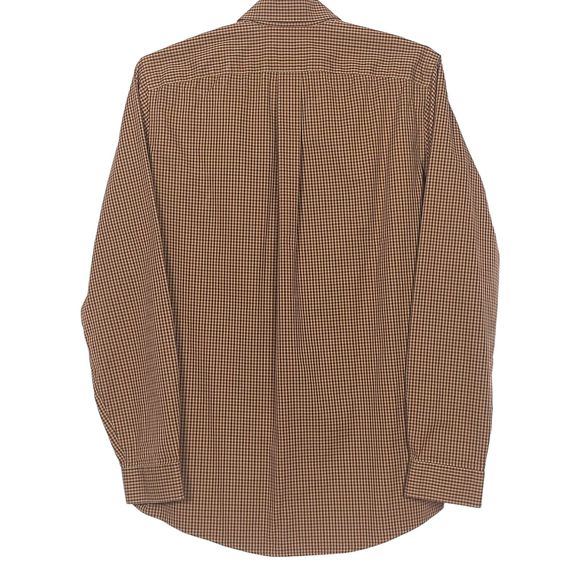 Eddie Bauer Shirt Mens Large Tall LT 100% Baumwolle Cotton Button Down Shirt - Picture 10 of 10